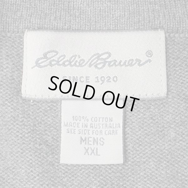 画像2: 00's Eddie Bauer コットンニットポロ (2)