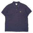 画像1: Late 90's LACOSTE ポロシャツ "DESIGNED IN FRANCE / NAVY" (1)