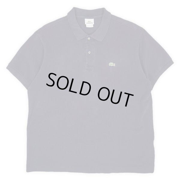 画像1: Late 90's LACOSTE ポロシャツ "DESIGNED IN FRANCE / NAVY" (1)