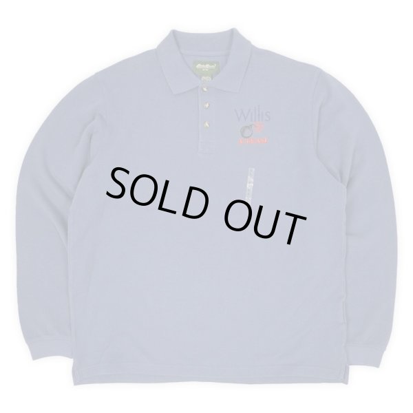画像1: 00's Eddie Bauer L/S ポロシャツ "DEADSTOCK" (1)