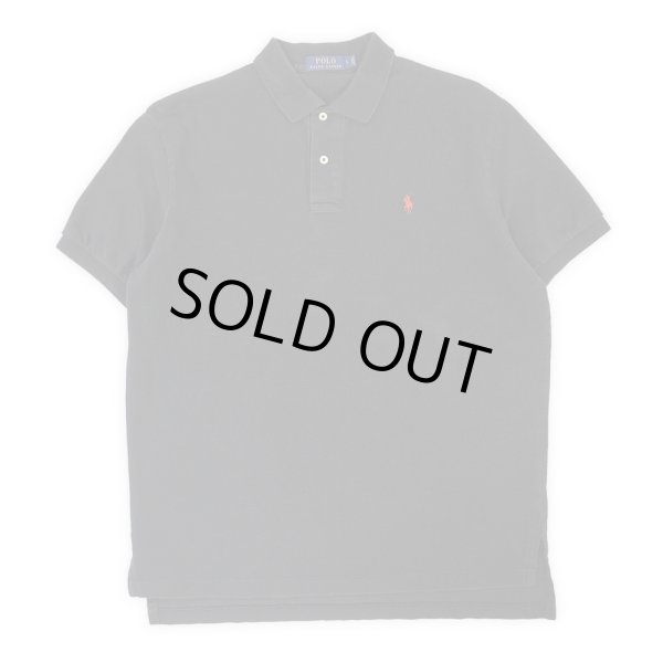 画像1: 00's Polo Ralph Lauren S/S ポロシャツ "BLACK" (1)