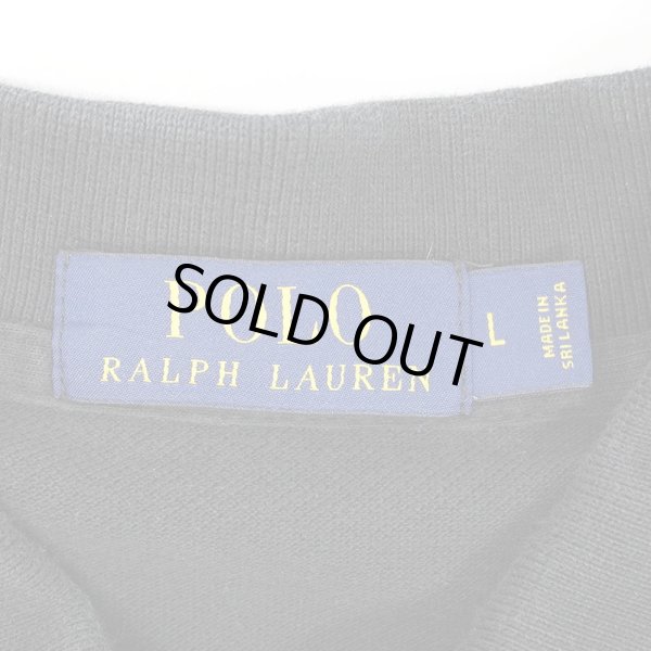 画像2: 00's Polo Ralph Lauren S/S ポロシャツ "BLACK" (2)