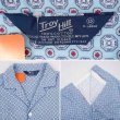 画像4: 70-80's Troy Hill プリントネル セットアップ “LIGHT BLUE / DEADSTOCK” (4)