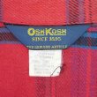 画像2: 90's OSHKOSH ヘビーネルシャツ "RED Plaid" (2)