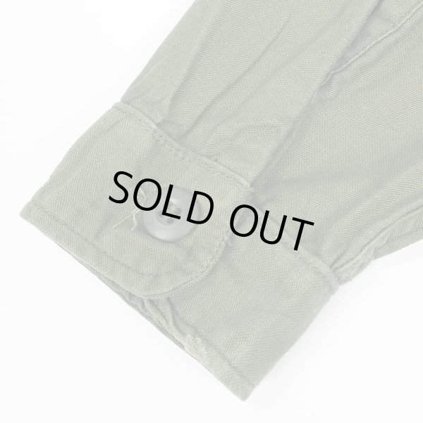 画像5: 60's US.ARMY コットンサテン ユーティリティシャツ (5)