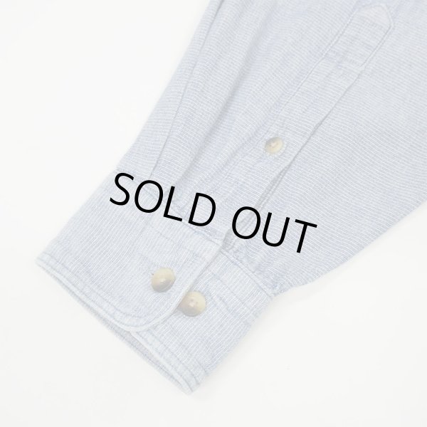 画像4: 90's LANDS' END バンドカラーシャツ (4)