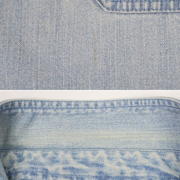 画像4: Early 00's Columbia デニムワークシャツ (4)