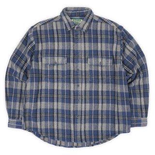 70's BIGMAC ヘビーネルシャツ “単色タグ” - used&vintage box Hi-smile