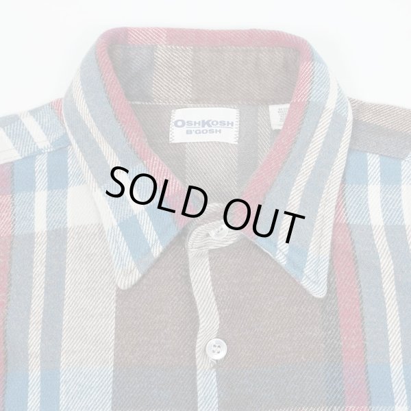 画像3: 70's OSHKOSH ヘビーネルシャツ "MADE IN USA" (3)