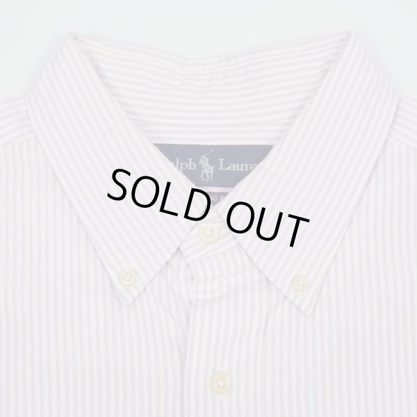画像3: 90's Polo Ralph Lauren ストライプ柄 ボタンダウンシャツ "CLASSIC FIT" (3)