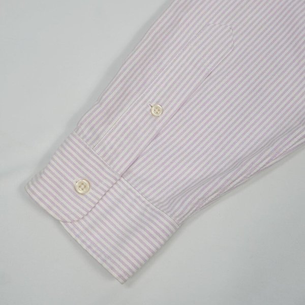 画像4: 90's Polo Ralph Lauren ストライプ柄 ボタンダウンシャツ "CLASSIC FIT" (4)