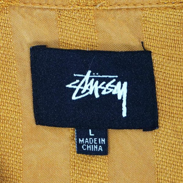 画像2: 00's STUSSY S/S オープンカラー レーヨンシャツ (2)
