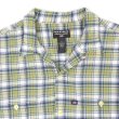 画像3: 90's POLO JEANS S/S オープンカラーシャツ "Green Plaid" (3)