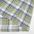 画像4: 90's POLO JEANS S/S オープンカラーシャツ "Green Plaid" (4)