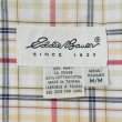 画像2: 90's Eddie Bauer S/S ボタンダウンシャツ "白タグ" (2)