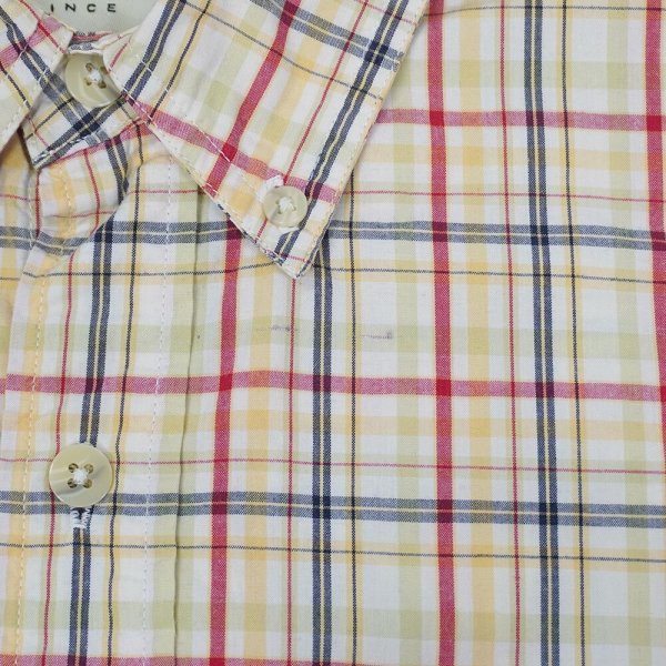 画像4: 90's Eddie Bauer S/S ボタンダウンシャツ "白タグ" (4)
