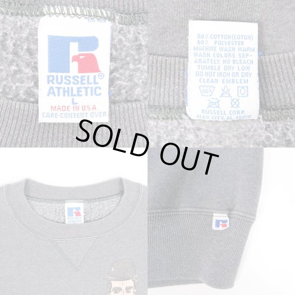 画像2: 90's Charles Chaplin プリントスウェット “MADE IN USA” (2)