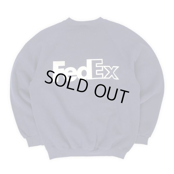 画像2: 90's FedEX ロゴプリントスウェット "DISCUS body / MADE IN USA" (2)