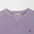 画像3: 00's Polo Ralph Lauren ロゴ刺繍 スウェット "FADE PURPLE" (3)