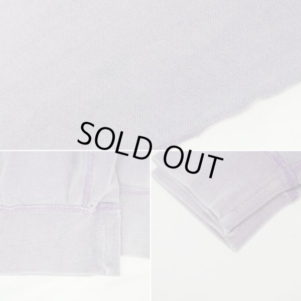 画像4: 00's Polo Ralph Lauren ロゴ刺繍 スウェット "FADE PURPLE" (4)