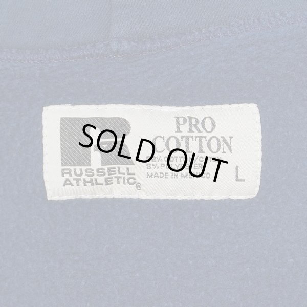 画像2: 00's RUSSELL カレッジプリント スウェットパーカー "PRO COTTON" (2)