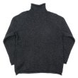 画像2: 90's J.CREW ロールネック ウールニット "CHARCOAL" (2)