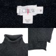 画像3: 90's J.CREW ロールネック ウールニット "CHARCOAL" (3)