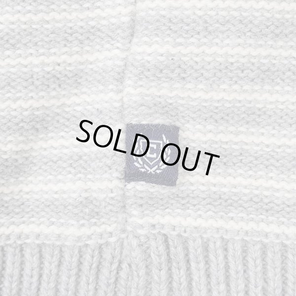 画像4: 00's CHAPS マルチボーダー柄 コットンニット (4)