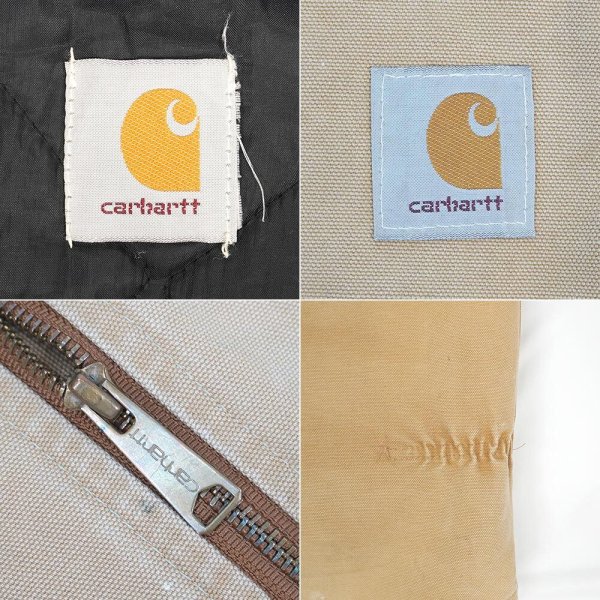 画像3: 90's Carhartt ダックベスト “FADE BROWN” (3)
