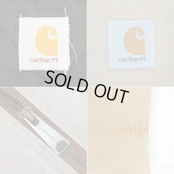 画像3: 90's Carhartt ダックベスト “FADE BROWN” (3)