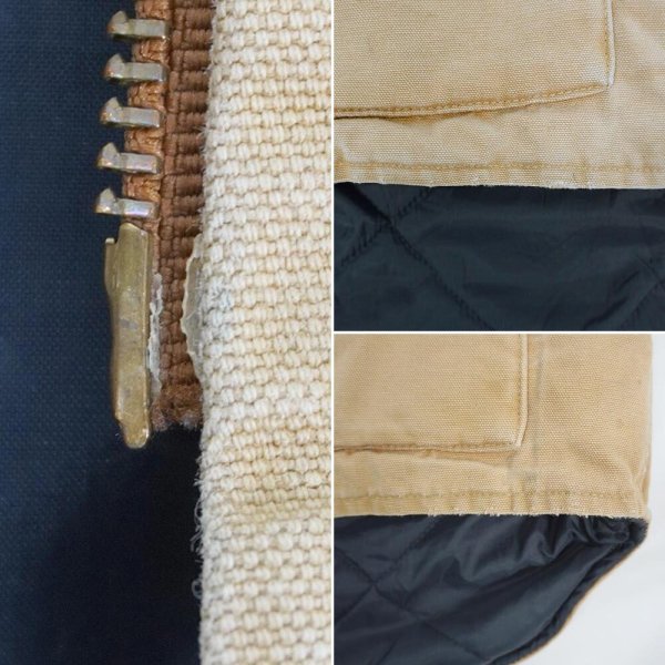 画像4: 90's Carhartt ダックベスト “FADE BROWN” (4)