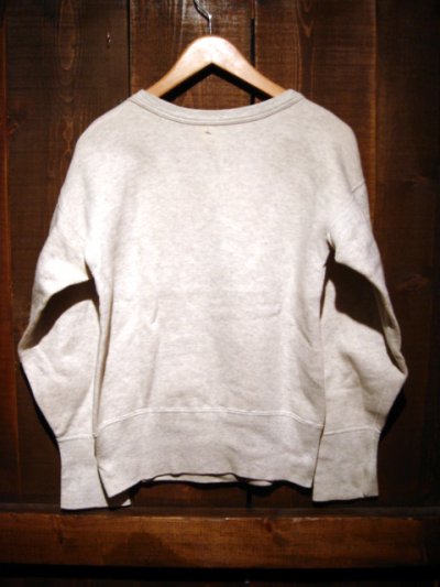 画像1: VINTAGE SWEAT 60年代製 前Ｖ フロッキープリント