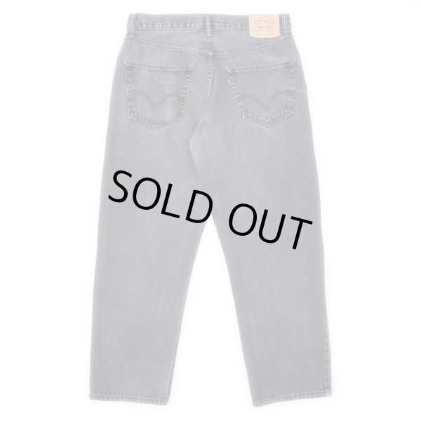 画像2: 00's Levi's 550 ブラックデニムパンツ “W34 L30” (2)
