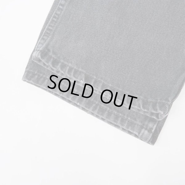 画像4: 00's Levi's 550 ブラックデニムパンツ “W34 L30” (4)