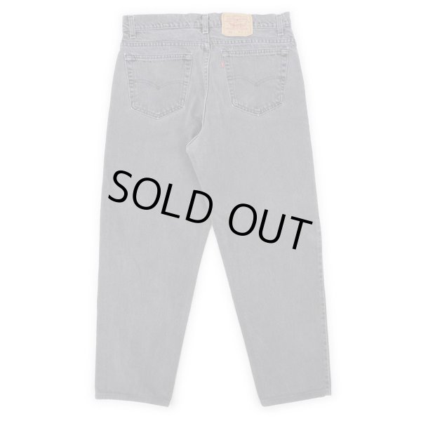 画像2: 90's Levi's 550 ブラックデニムパンツ "MADE IN USA" (2)