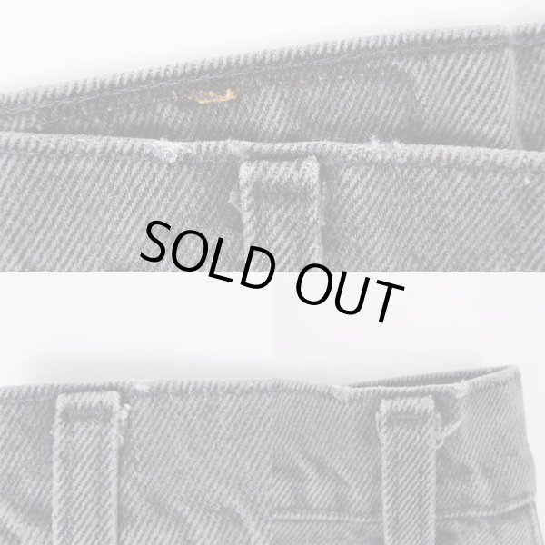 画像4: 90's Levi's 550 ブラックデニムパンツ "MADE IN USA" (4)