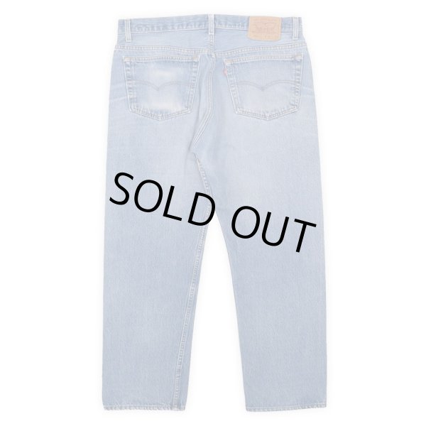 画像2: Early 90's Levi's 501 デニムパンツ "MADE IN USA / 実寸W36 L29" (2)