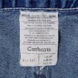 画像3: 00's Carhartt デニムペインターパンツ (3)