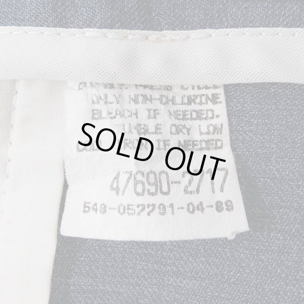 画像5: 90's Levi's アクションスラックス "DEADSTOCK / W32 L30 / HEATHER BLUE" (5)