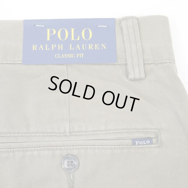 画像3: 00's Polo Ralph Lauren ノータック チノトラウザー "CLASSIC FIT / DEADSTOCK" (3)