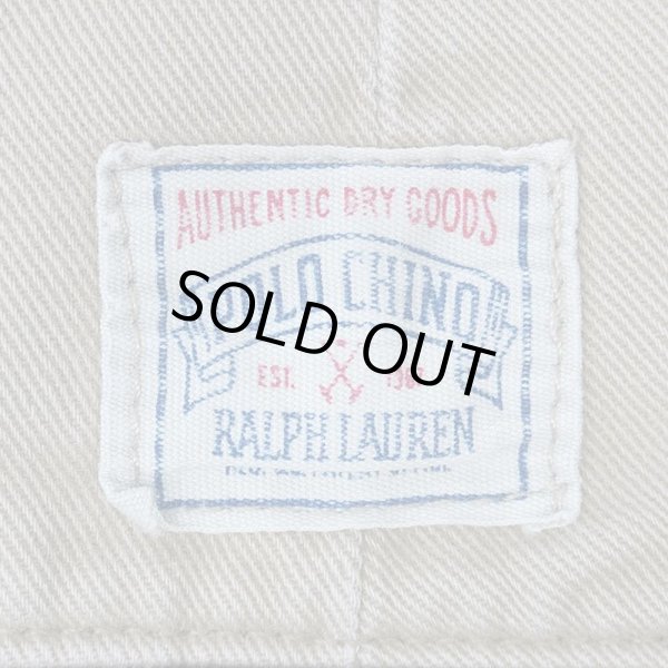 画像3: 90's Polo Ralph Lauren 2タック チノトラウザー "MADE IN USA / W33 L30" (3)