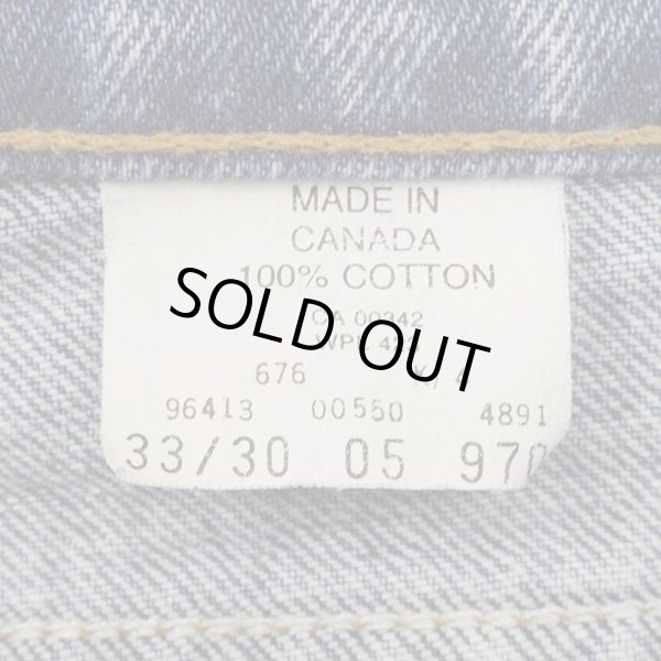 画像4: 90's Levi's 550 デニムパンツ "W33 L30 / MADE IN CANADA" (4)