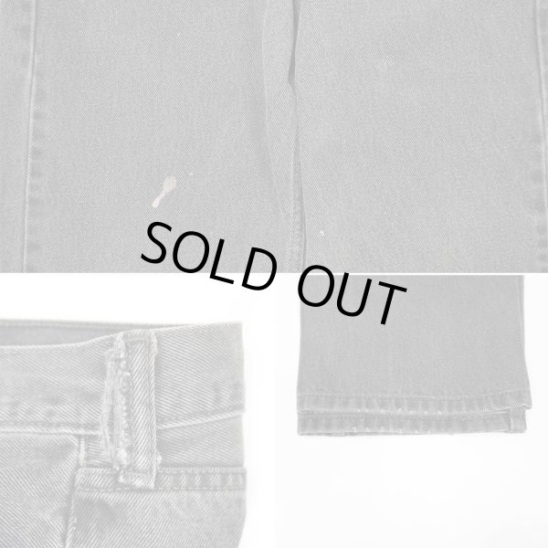 画像5: 00's Levi's 505 ブラックデニムパンツ "W34 L32" (5)