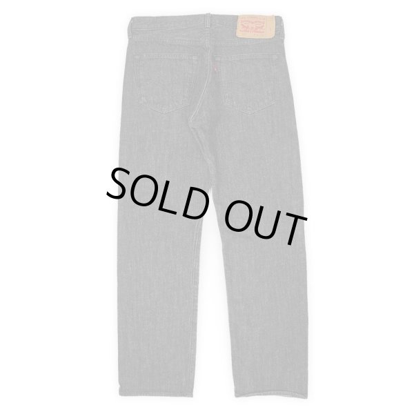 画像2: 00's Levi's 501  先染めブラック デニムパンツ "WHITE OAK / W32 L32" (2)