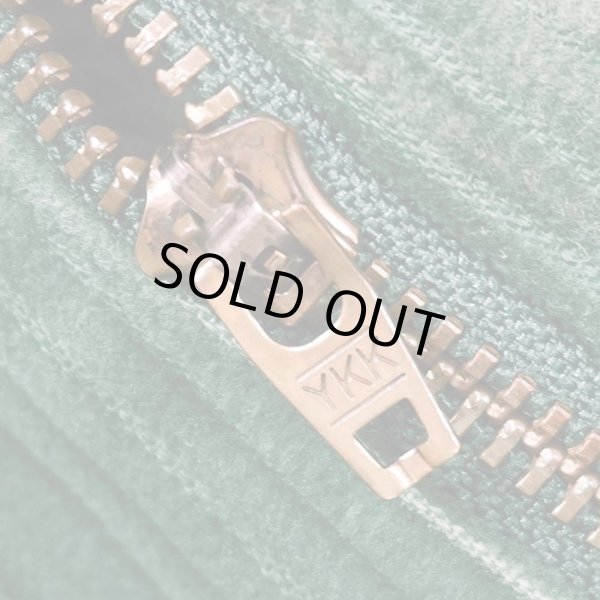 画像4: Late 90's Eddie Bauer 2タック 太畝コーデュロイトラウザー "W34 L30 / GREEN" (4)