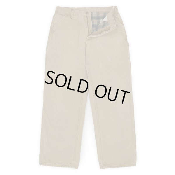 画像1: 00's Carhartt ネルライナー ダックペインターパンツ "W31 L29" (1)