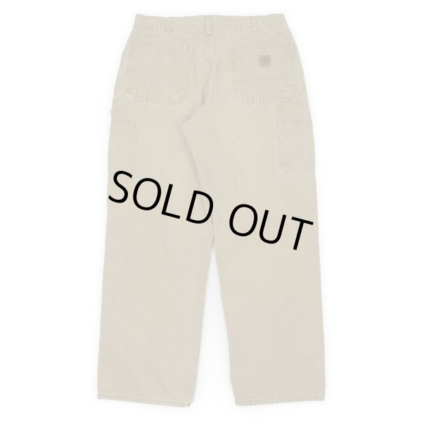 画像2: 00's Carhartt ネルライナー ダックペインターパンツ "W31 L29" (2)