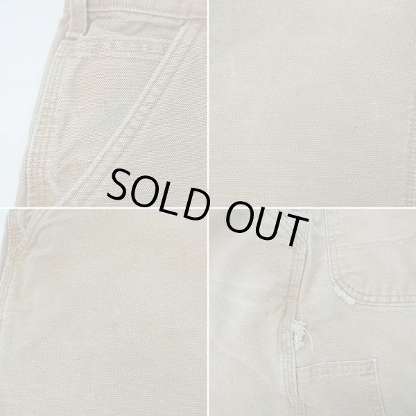 画像5: 00's Carhartt ネルライナー ダックペインターパンツ "W31 L29" (5)