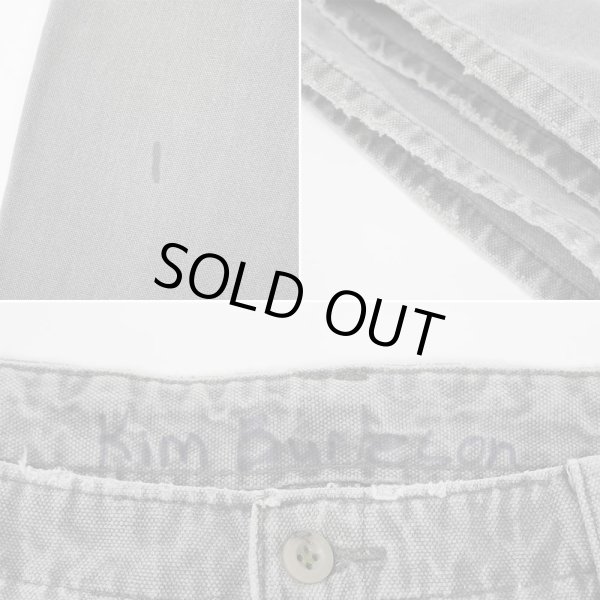 画像4: Early 90's DOCKERS 2タック キャンバストラウザー “FADE GRAY” (4)