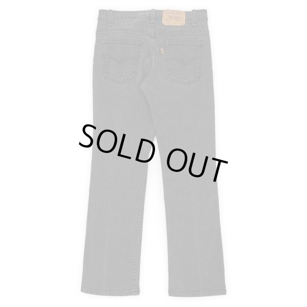画像2: 90's Levi's 517 ブラックデニムパンツ "STRETCH / MADE IN USA / W30 L30" (2)